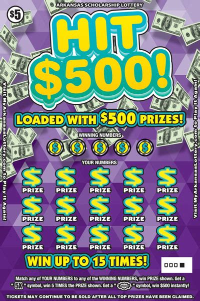 arkansas lottery instant games